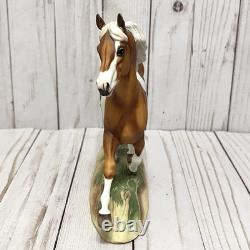 1988 Franklin Mint Misty Of Chincoteague Pinto Horse Figurine Fine Porcelain