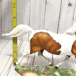 1988 Franklin Mint Misty Of Chincoteague Pinto Horse Figurine Fine Porcelain