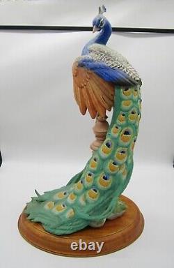 1988 Franklin Mint Royal Peacock statue, Royal Society for the protection Birds