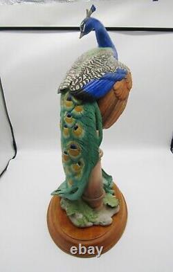 1988 Franklin Mint Royal Peacock statue, Royal Society for the protection Birds