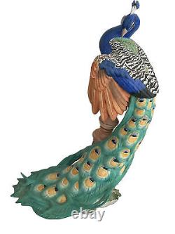 1988 Franklin Mint Royal Peacock statue, Royal Society for the protection Birds
