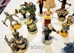1988 MGM WIZARD OF OZ Franklin Mint 16 Figures With Display Case. Read Desc