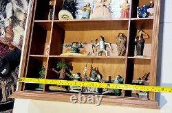 1988 MGM WIZARD OF OZ Franklin Mint 16 Figures With Display Case. Read Desc