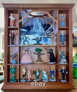 1988 MGM WIZARD OF OZ Franklin Mint COMPLETE SET In original Display Case