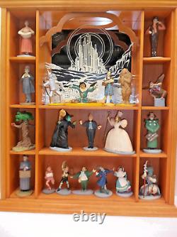 1988 MGM WIZARD OF OZ Franklin Mint COMPLETE SET, With Display Case and Postcards