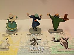 1988 MGM WIZARD OF OZ Franklin Mint COMPLETE SET, With Display Case and Postcards