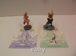 1988 MGM WIZARD OF OZ Franklin Mint COMPLETE SET, With Display Case and Postcards