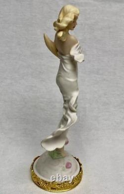 1988 Vintage The Franklin Mint Fine Porcelain Earth Woman Figurine 11 Tall