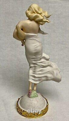 1988 Vintage The Franklin Mint Fine Porcelain Earth Woman Figurine 11 Tall