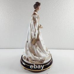 1989 FRANKLIN MINT FIGURINE EMPRESS ALEXANDRA HOUSE OF FABERGE Missing Crown