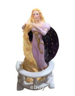 1989 FRANKLIN MINT RAPUNZEL Figurine by GERDA NEUBACHER Porcelain Collectable