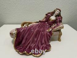 1989 Franklin Mint Sleeping Beauty Porcelain Figurine, Mint Condition