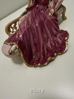 1989 Franklin Mint Sleeping Beauty Porcelain Figurine, Mint Condition