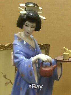 1990 Manabu Saito Tamiko Porcelain Figurine from The Franklin Mint