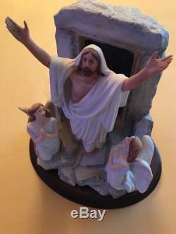 1991 Franklin Mint Jesus Carl Bloch The Resurrection Porcelain Figurine Statue