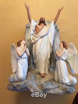 1991 Franklin Mint Jesus Carl Bloch The Resurrection Porcelain Figurine Statue