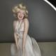 1991 Franklin Mint Marilyn Monroe Porcelain Doll Seven Year Itch
