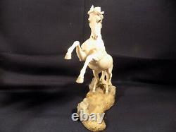 1992 Franklin Mint Silver Horse Figurine By Pamela Du Boulay Excellent