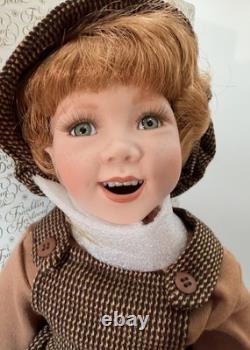 1996 Campbells Soup Franklin Mint 18T Porcelain Doll Bobby Boy (Very Rare)