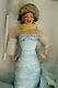 1997 Franklin Mint Marilyn Monroe #9 Porcelain Doll 19 Blue Dress NIB New MIB
