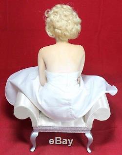 2001 Marilyn Monroe Love, Marilyn Porcelain Portrait Doll Franklin Mint