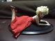 2002 Franklin Mint Forever Marilyn Monroe Porcelain Portrait Dress Doll & Stand