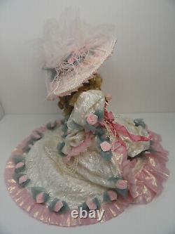 20 Franklin Mint Blushing Rose porcelain doll Maryse Nicole Heirloom Signed B5-5