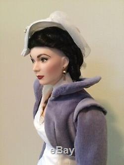 22 Franklin Mint Gone With The Wind Scarlett Porcelain Doll Dont Look Back