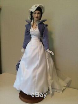 22 Franklin Mint Gone With The Wind Scarlett Porcelain Doll Dont Look Back