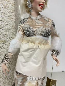 24 Franklin Mint Porcelain Marilyn Monroe Doll There's No Business Like Show