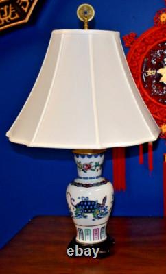 29 Franklin Mint Limited Edition-1986 Journey Of Heavenly Tortoise Lamp