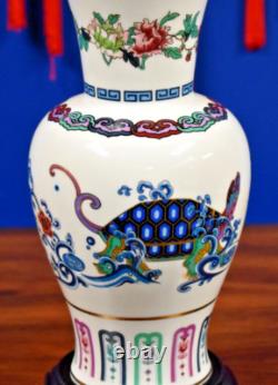 29 Franklin Mint Limited Edition-1986 Journey Of Heavenly Tortoise Lamp