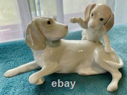 4 FRANKLIN MINT PAUL IPSEN PORCELAIN FIGURINES Tenderness, Playful Moments, Etc