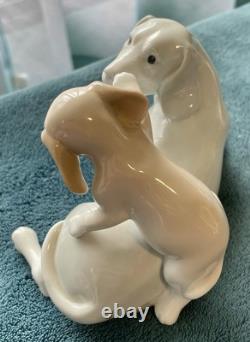 4 FRANKLIN MINT PAUL IPSEN PORCELAIN FIGURINES Tenderness, Playful Moments, Etc