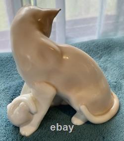 4 FRANKLIN MINT PAUL IPSEN PORCELAIN FIGURINES Tenderness, Playful Moments, Etc