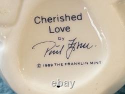 4 FRANKLIN MINT PAUL IPSEN PORCELAIN FIGURINES Tenderness, Playful Moments, Etc 4 FRANKLIN MINT PAUL IPSEN PORCELAIN FIGURINES Tenderness, Playful Moments, Etc