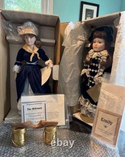 4 NIB Vintage Franklin Mint Dolls