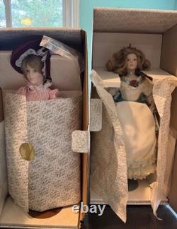 4 NIB Vintage Franklin Mint Dolls
