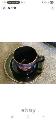 4 Place Settings Franklin Mint Dragon Dynasty Dinnerware Never Used