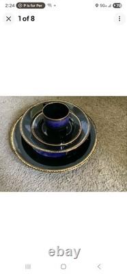 4 Place Settings Franklin Mint Dragon Dynasty Dinnerware Never Used