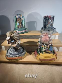 4 Vintage 1995-96 The Wizard Of Oz, The Franklin Mint Globe Musical Boxes