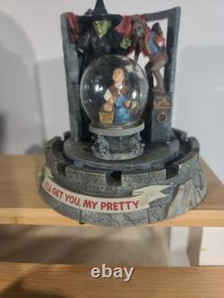 4 Vintage 1995-96 The Wizard Of Oz, The Franklin Mint Globe Musical Boxes