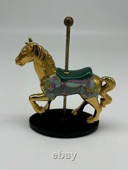 5 House of Faberge Carousel Animals Franklin Mint 1991