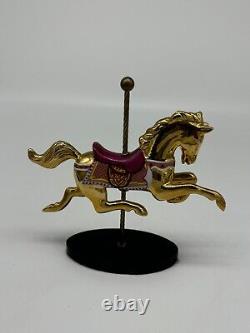 5 House of Faberge Carousel Animals Franklin Mint 1991