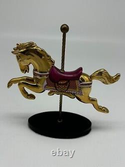 5 House of Faberge Carousel Animals Franklin Mint 1991