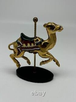 5 House of Faberge Carousel Animals Franklin Mint 1991