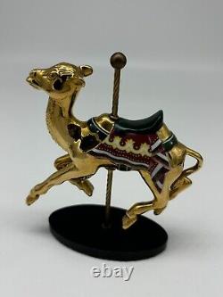 5 House of Faberge Carousel Animals Franklin Mint 1991