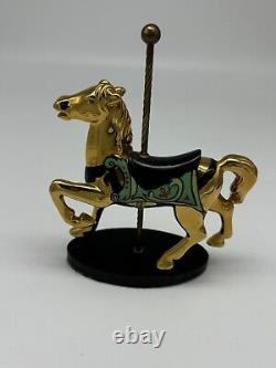 5 House of Faberge Carousel Animals Franklin Mint 1991