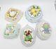 5pc Lot Vintage Le Cordon Bleu The Franklin Mint 1986 Decorative Wall Molds