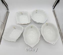 5pc Lot Vintage Le Cordon Bleu The Franklin Mint 1986 Decorative Wall Molds